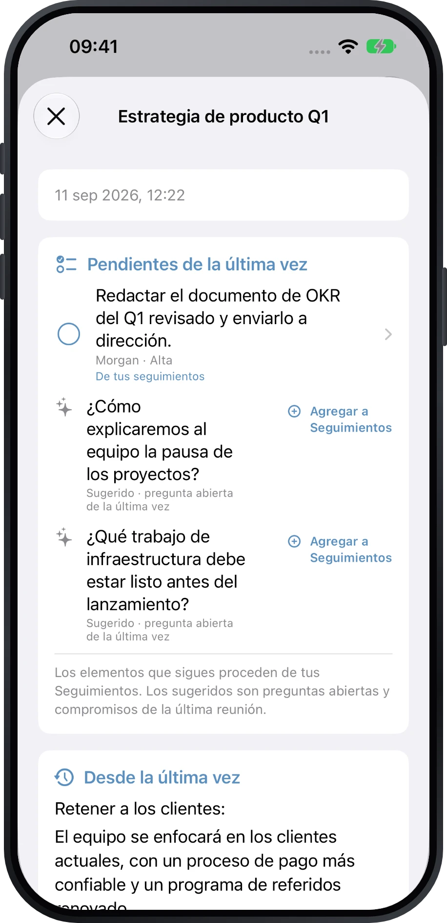 Resúmenes de preparación