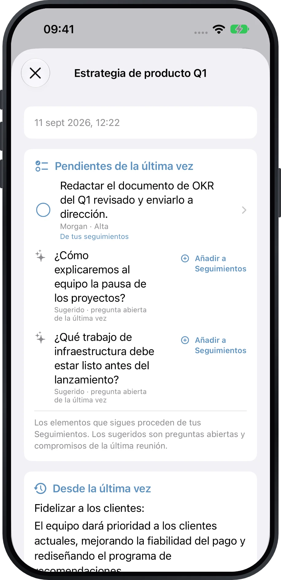 Resúmenes de preparación