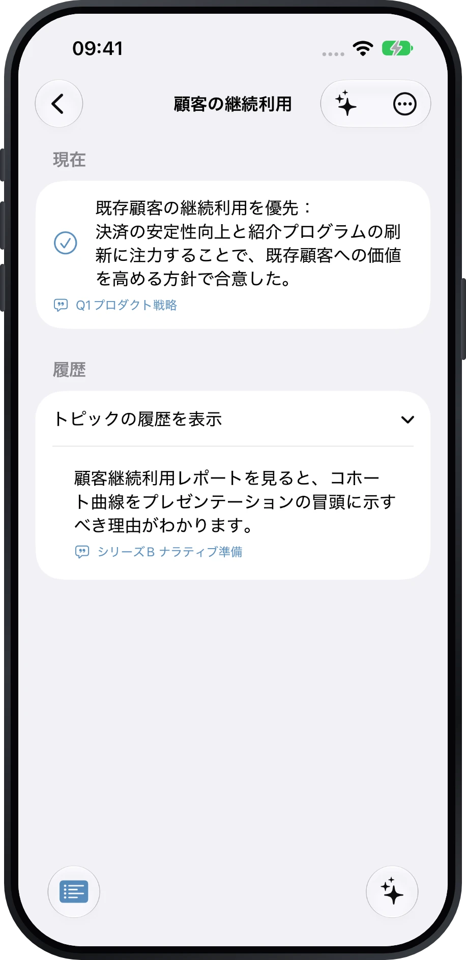 継続トピック
